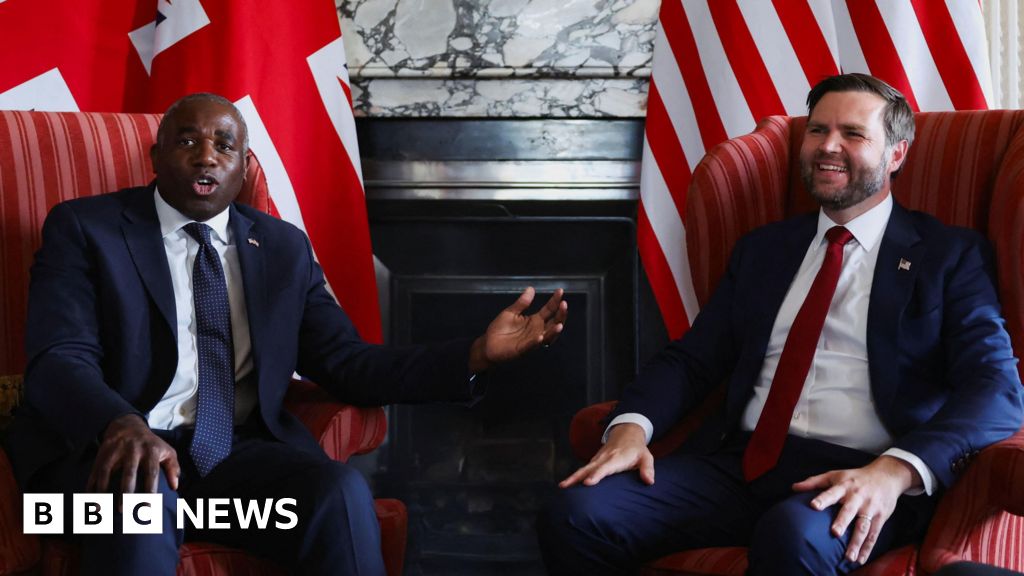 Vance and Lammy host Ukraine talks ahead of US-Russia summit