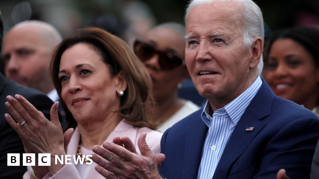 Joe Biden tells campaign staff leaving race was right thing to do