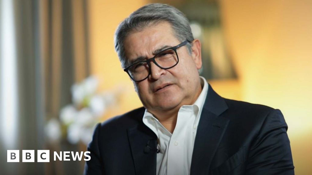 Honduran ex-president controversially pardoned by Trump speaks to BBC