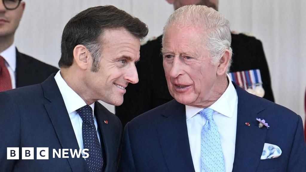Emmanuel Macron's day with the British Royal Family thumbnail