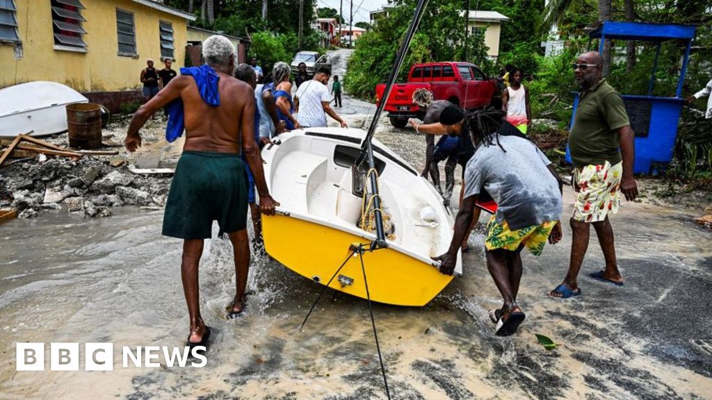 'Potentially catastrophic' Hurricane Beryl moves towards Jamaica