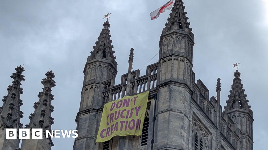 Four plead not guilty over abbey climate protest
