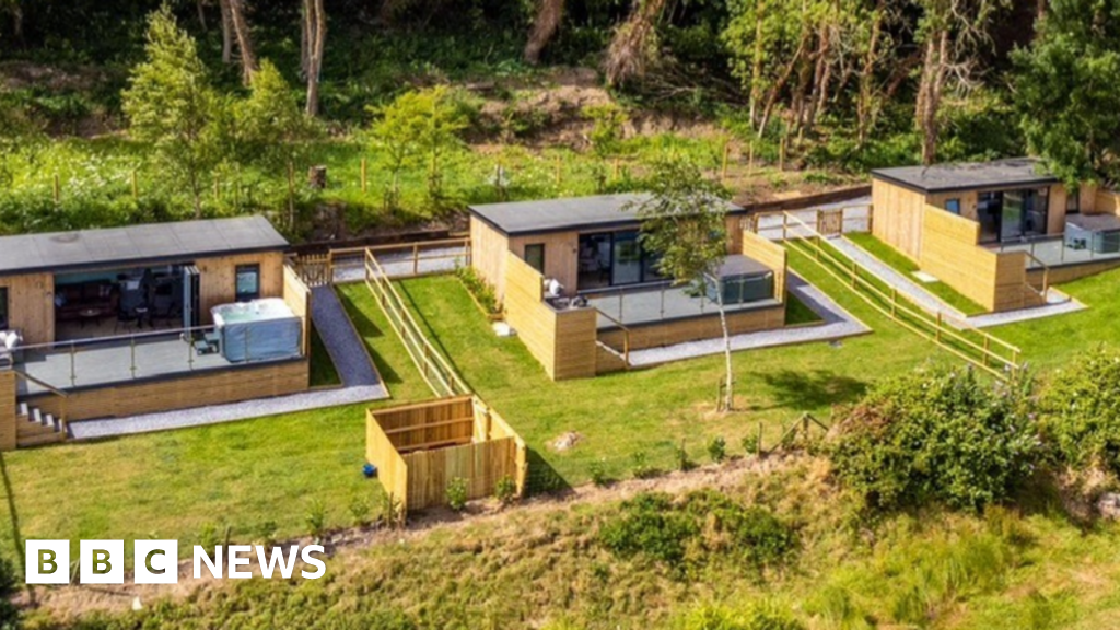 Luxury cabins with hot tubs are on Airbnb - but must be demolished