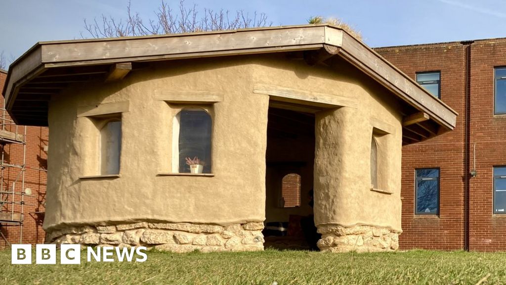 Norfolk teacher builds cob house to aid mental health