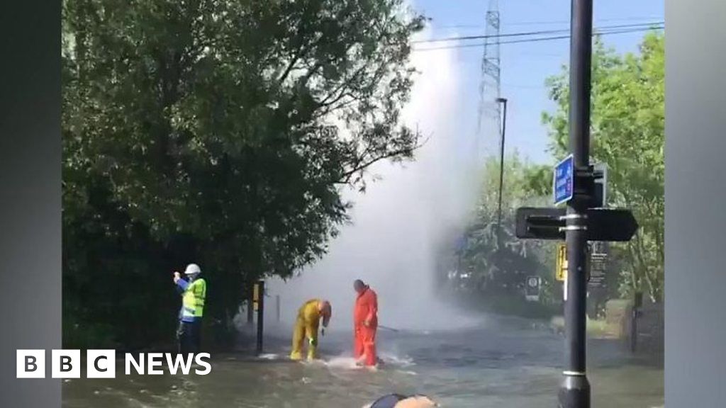 Beautiful view of Flood Caused By Burst Pipe Accidents