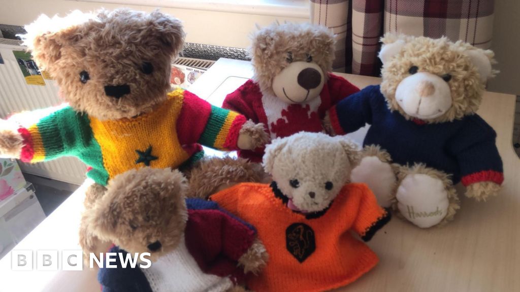 Knitted teddy shirts wanted for Suffolk World Cup 2026 display