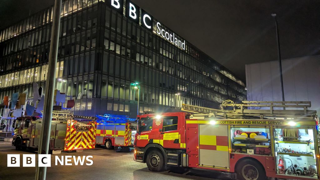 BBC Scotland HQ evacuated after fire breaks out