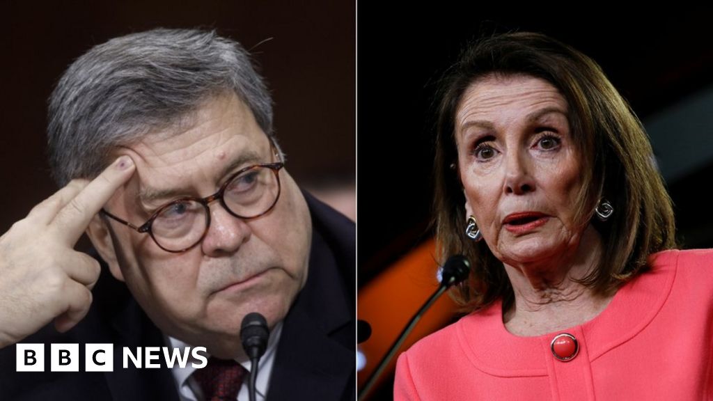 Speaker Nancy Pelosi Accuses Attorney General Barr Of Lying To Congress