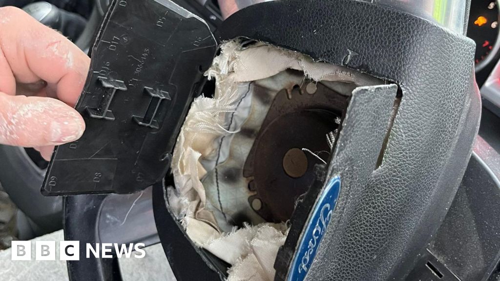 Hertfordshire motorist drove for two months after airbags deployed BBC News