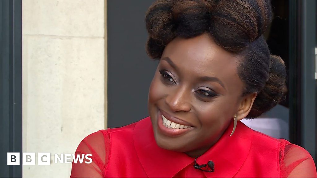 Chimamanda Ngozi Adichie: 'We all breathe misogyny' - BBC News