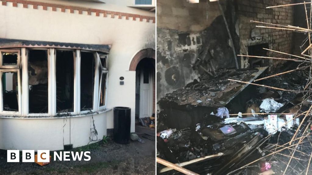 Loughborough family 'devastated' after Christmas Day fire BBC News