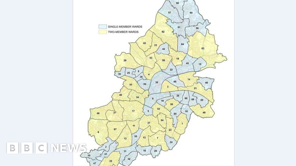 Birmingham council boundary changes Final made BBC News