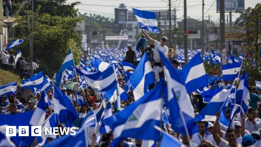 Nicaragua protests Tens of thousands in new antigovernment rallies