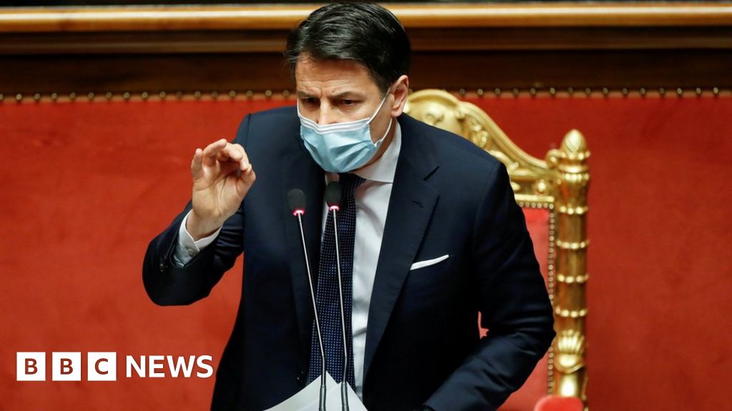 Italy's Prime Minister Giuseppe Conte to resign