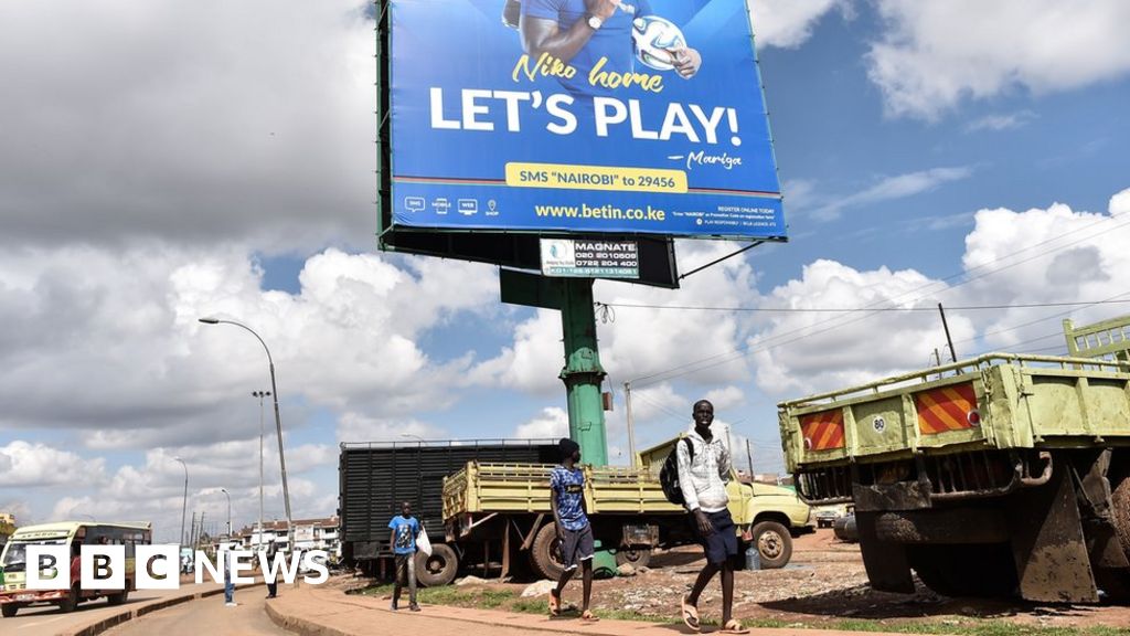 Image result for Images of gambling adverts in Kenya