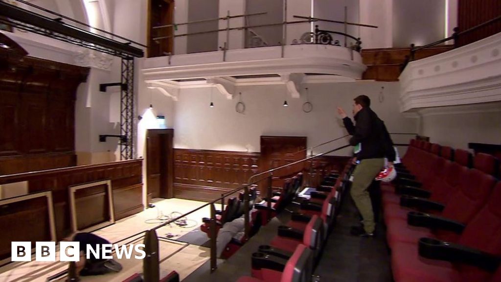 Oldham's old town hall opens after redevelopment into