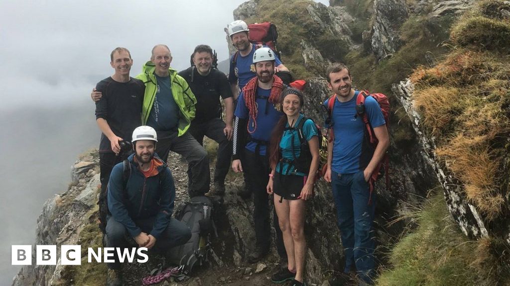 Snowdon S Llanberis Mountain Rescue Team Mark 50th Year Bbc News