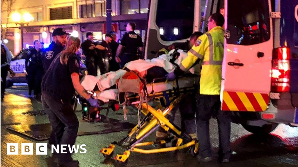One Person Died And Seven Were Wounded In The Shooting Bbc News