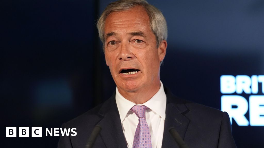 Farage demands apology after minister says he is 'on the side of people like Jimmy Savile'