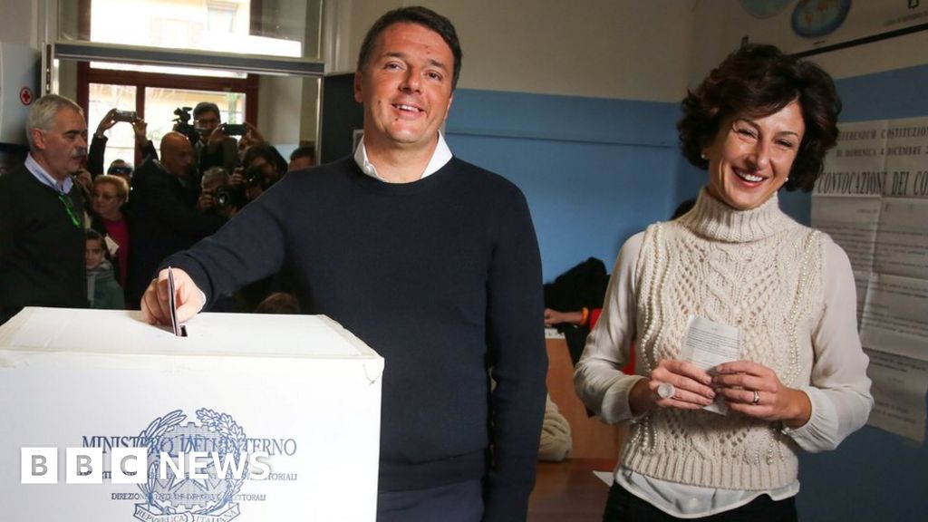 High turnout in Italy vote on Renzi's fate