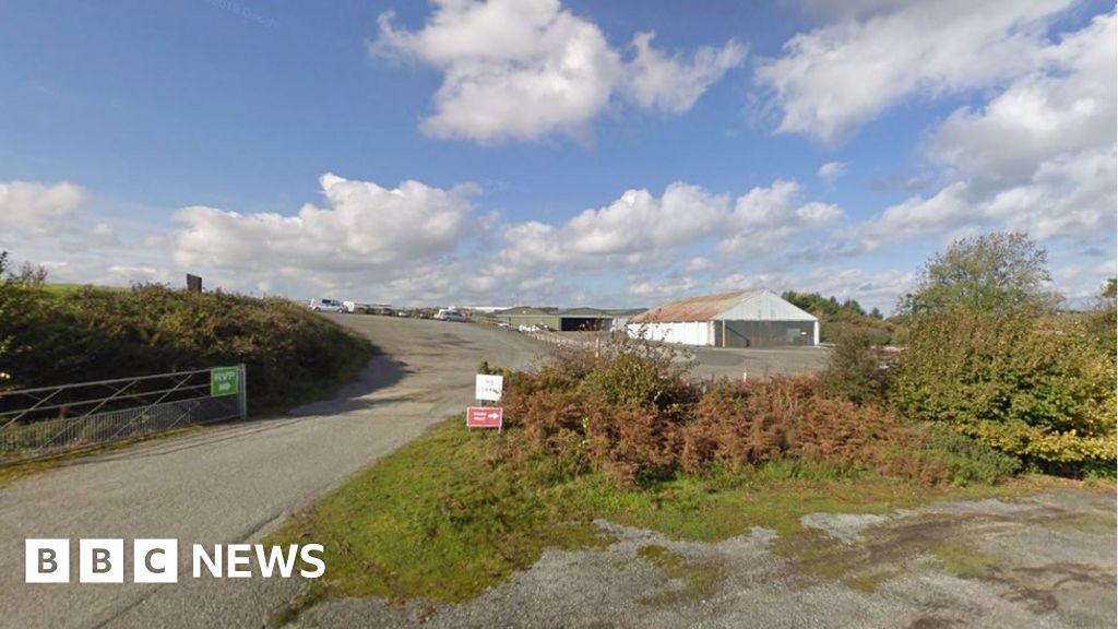 Bodmin Lucky escape after plane crashes on patch of gorse BBC News