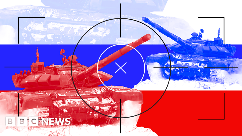 Ukraine: What are Russia's possible attack routes? - BBC News