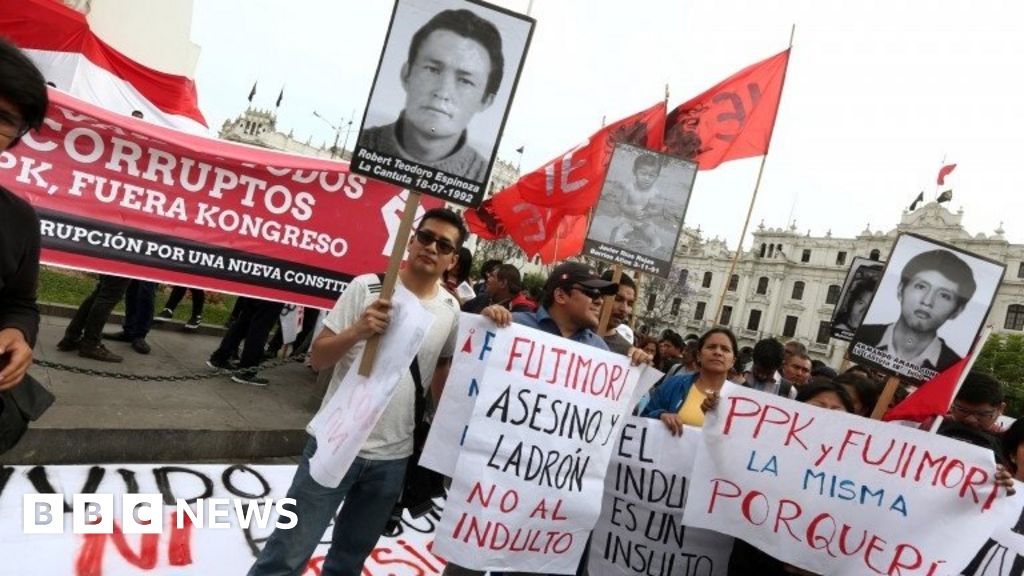 Peru Writers Condemn Ex-president Alberto Fujimori's Pardon - BBC News