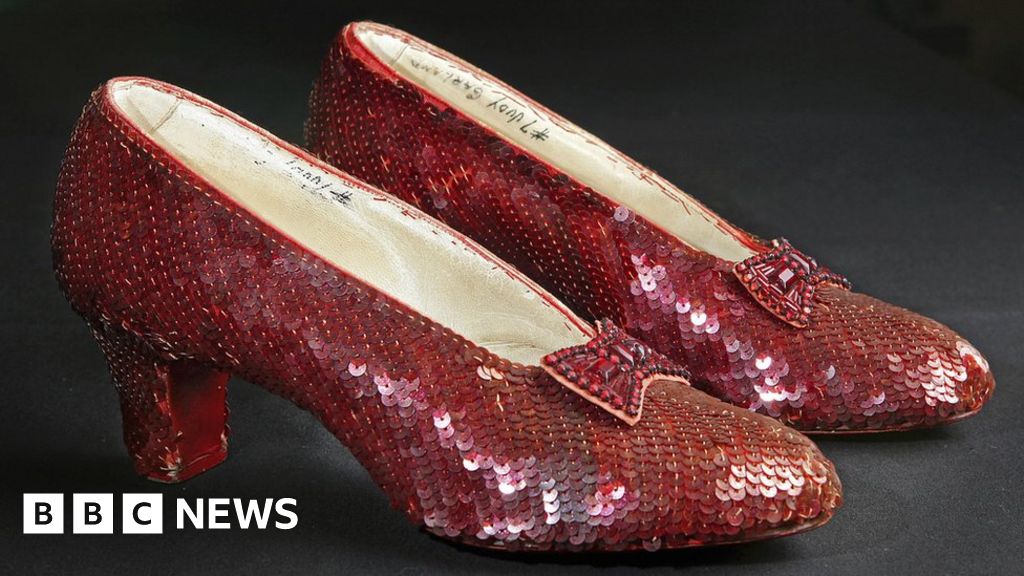 Dorothy S Wizard Of Oz Slippers To Be Saved After Campaign Hits 300 000 Bbc News