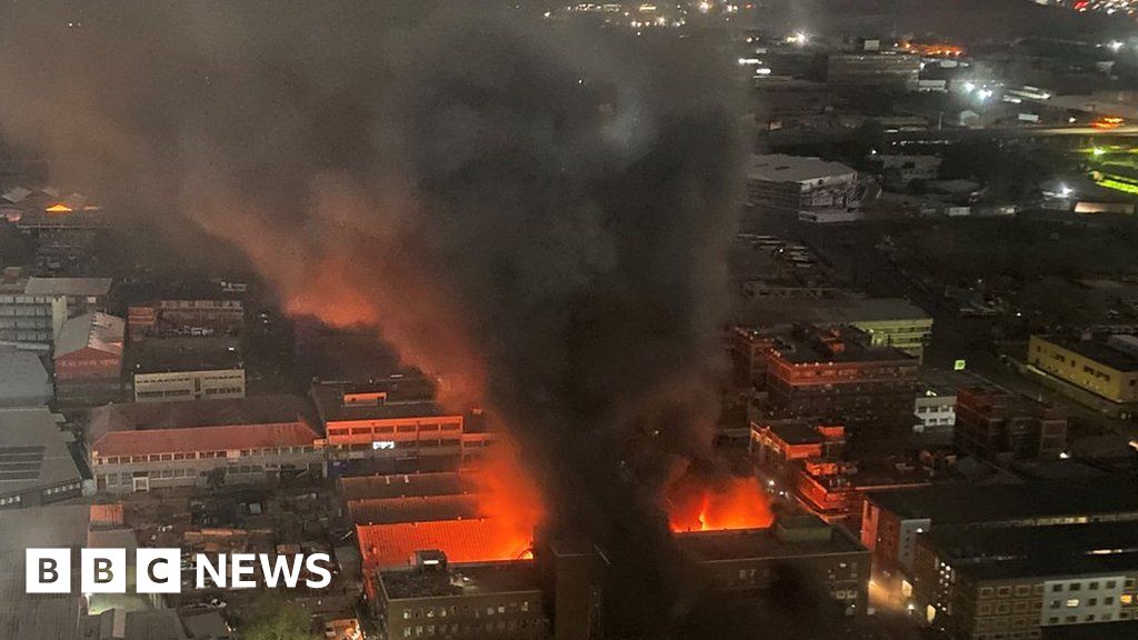 Johannesburg fire: ‘I’ve never seen anything like this’