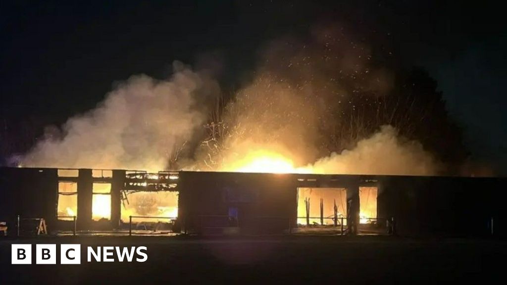 Firefighters tackle blaze at historic Penarth Rugby Club