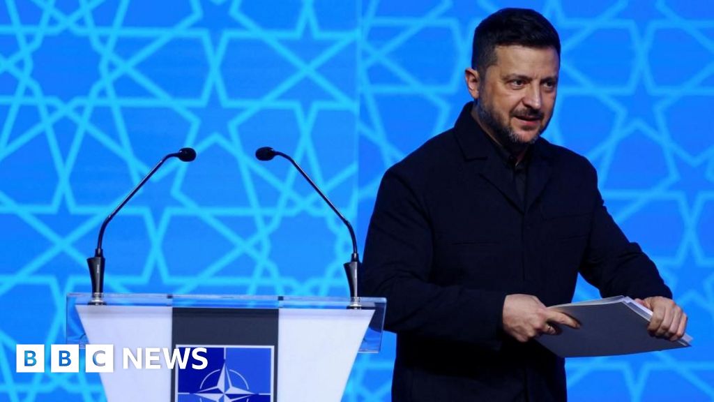 Zelensky Presses Nato for Air Defence Systems