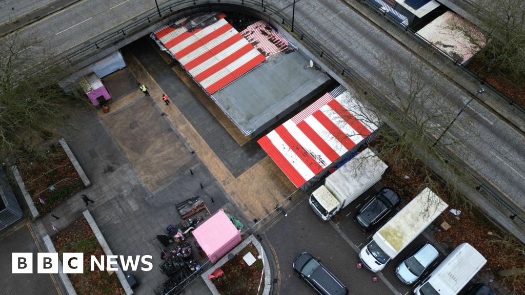 Milton Keynes Market partially reopens after fire