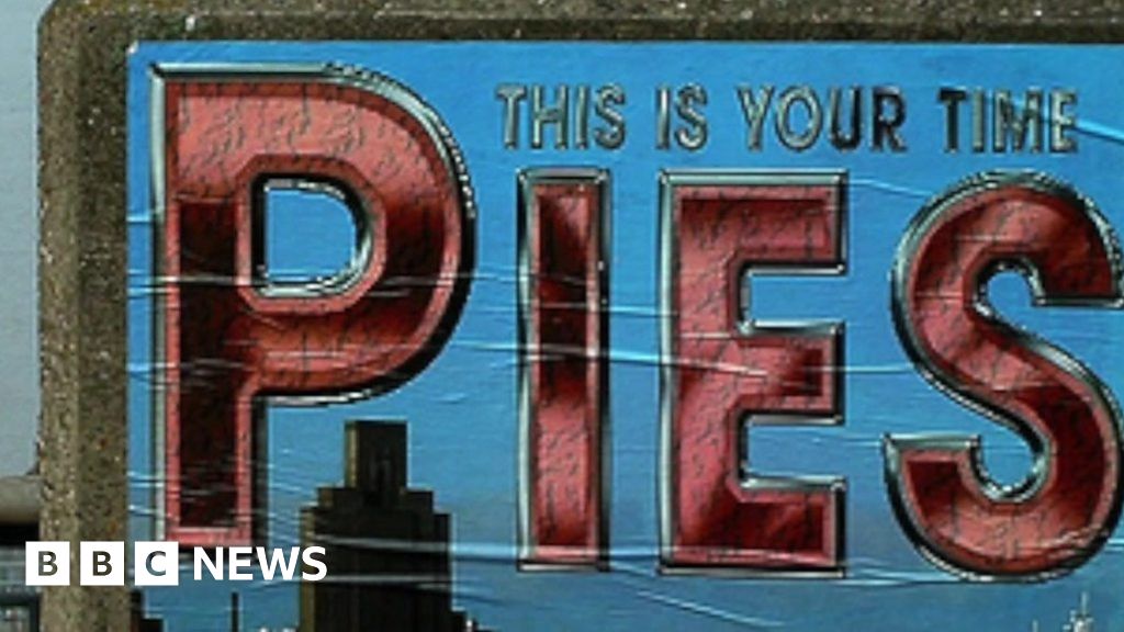 Mystery of 'The Pies' graffiti explained BBC News