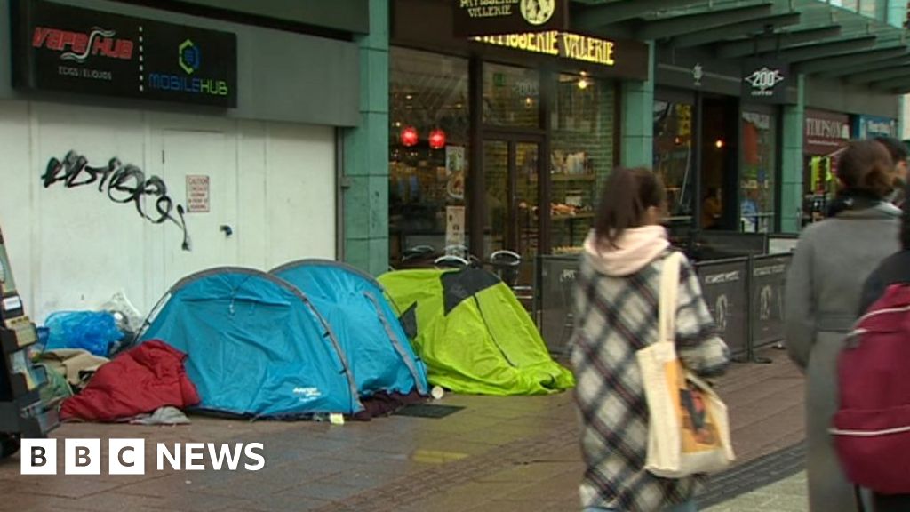 Cardiff Homelessness Problem Is The Worst In Decades Bbc News