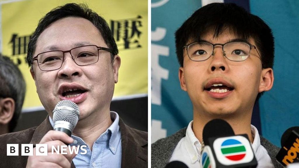 Who are the activists jailed in Hong Kong's largest national security trial?