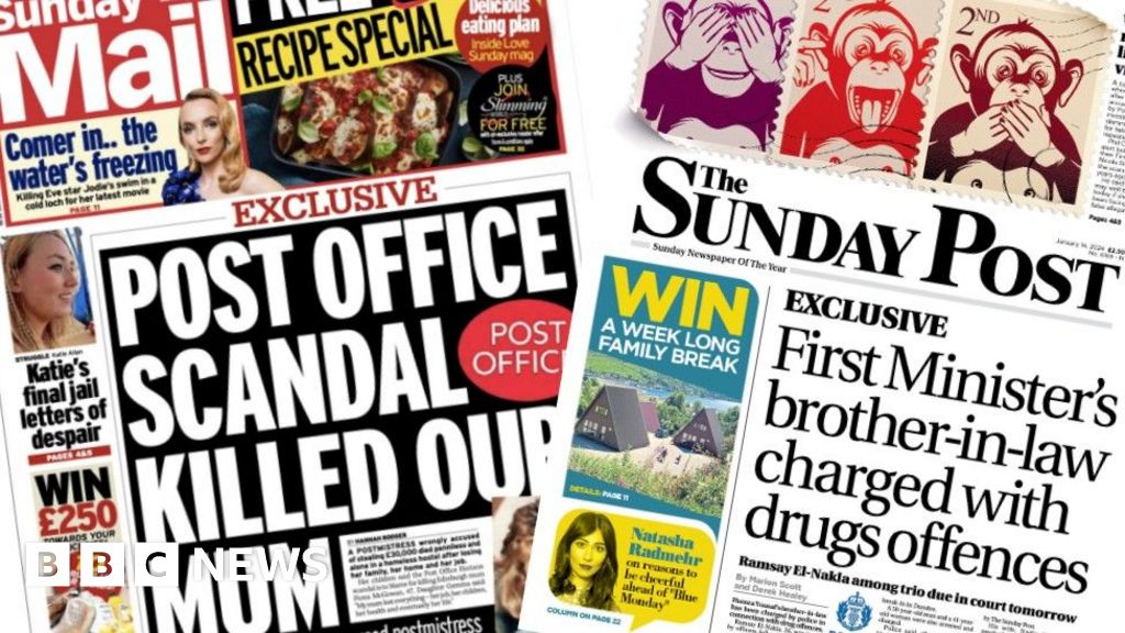 Scotlands Papers Post Office Scandal And Fms Brother In Law Arrested