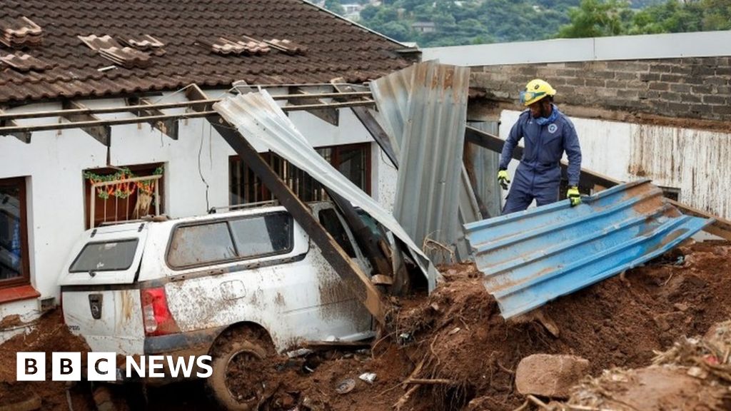 KwaZulu-Natal floods: Search for more than 60 missing people