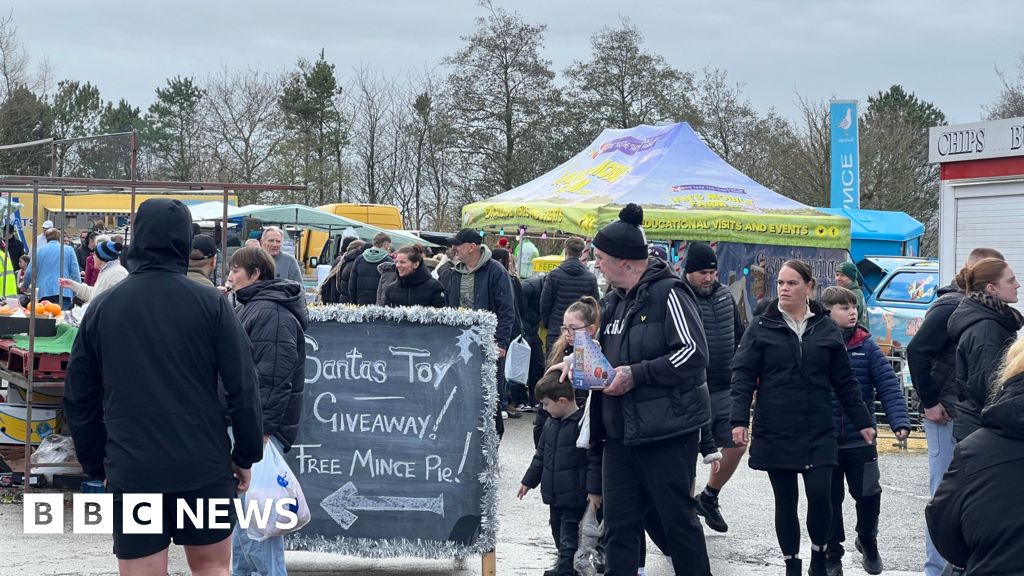 bbc.co.uk - Amanda White - Skirlington market holds Christmas event ahead of closure - BBC News