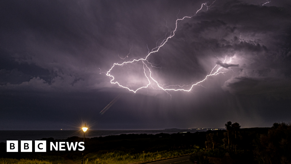 Lightning storms black out 50,000 homes across southern England