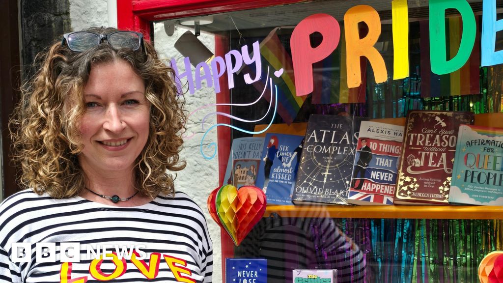 Pride Porthmadog staff 'abused over LGBT+ display' BBC News