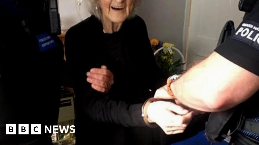 Great-great-gran arrested 'to feel naughty'
