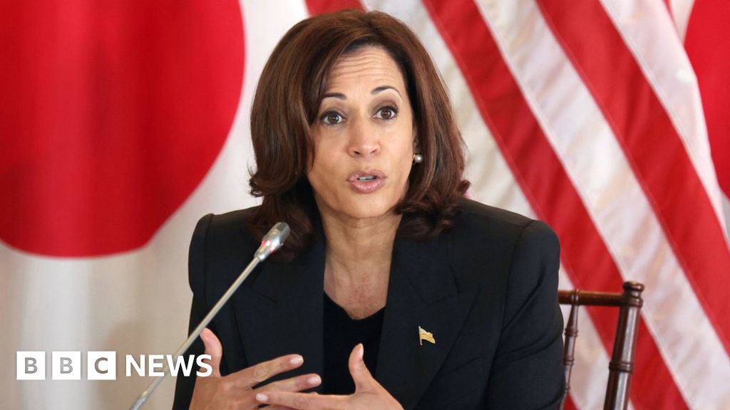 Kamala Harris in South Korea day after North fired missiles