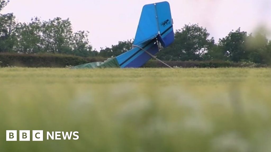 Two killed in Shropshire light aircraft crash BBC News