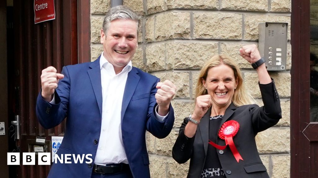 Batley and Spen: Labour is back after by-election win, says Starmer