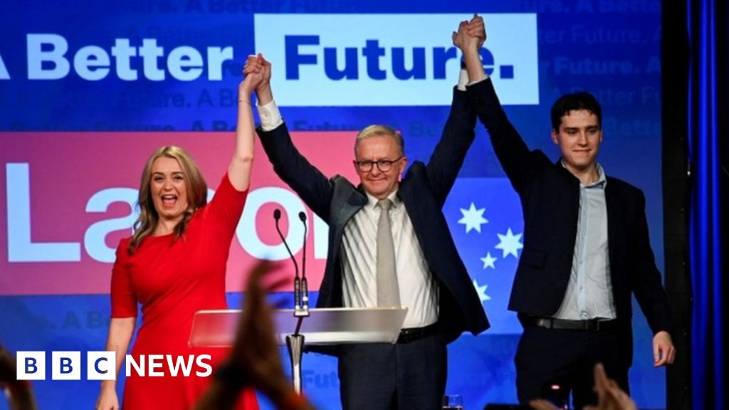 Australia election: Anthony Albanese vows unity after Labor seizes power