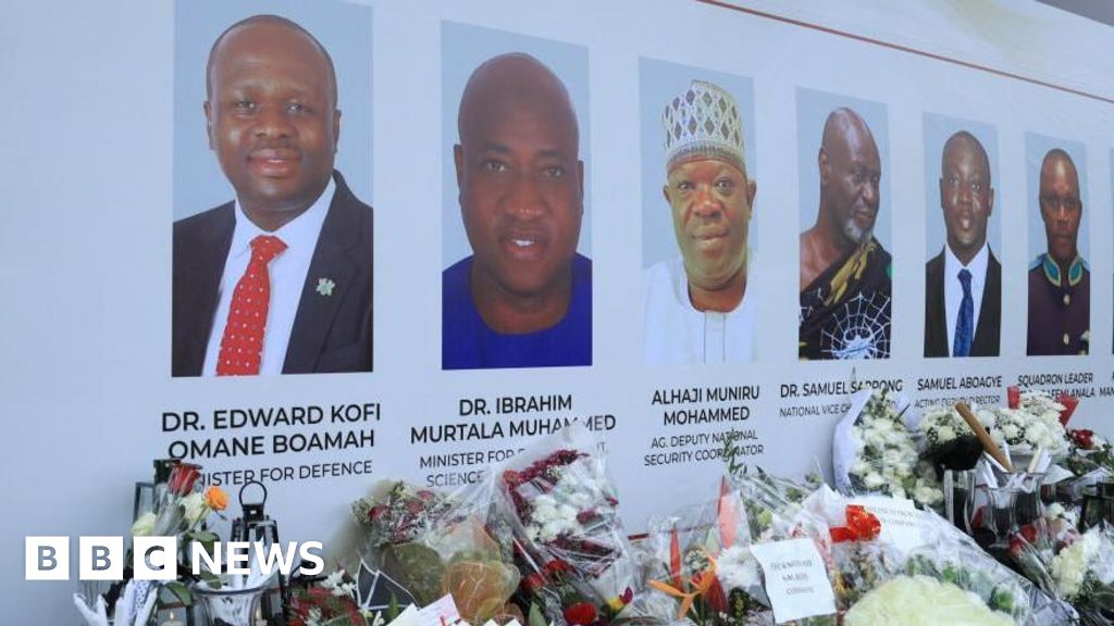 Ghana investigators find 'black boxes' of helicopter that crashed and killed two ministers