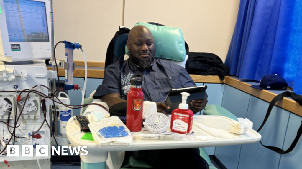 'I've been waiting years for a kidney transplant'