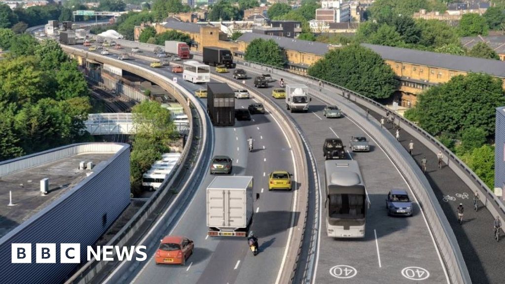 Cycle superhighway plan for London s A40 Westway BBC News