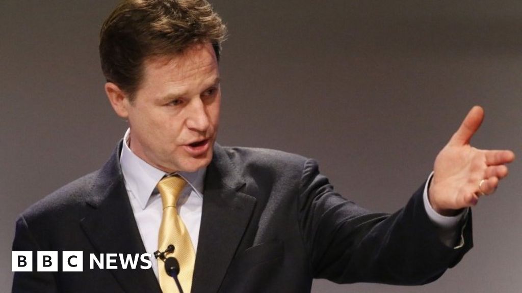 Nick Clegg To Shadow Both Brexit Cabinet Ministers Bbc News 