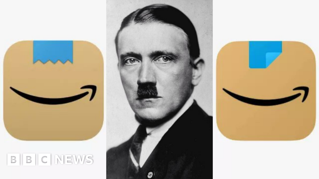 Amazon changes app logo that 'resembles Adolf Hitler ...